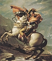 DAVID JACQUES LOUIS - Napoleone a cavallo. (1801).